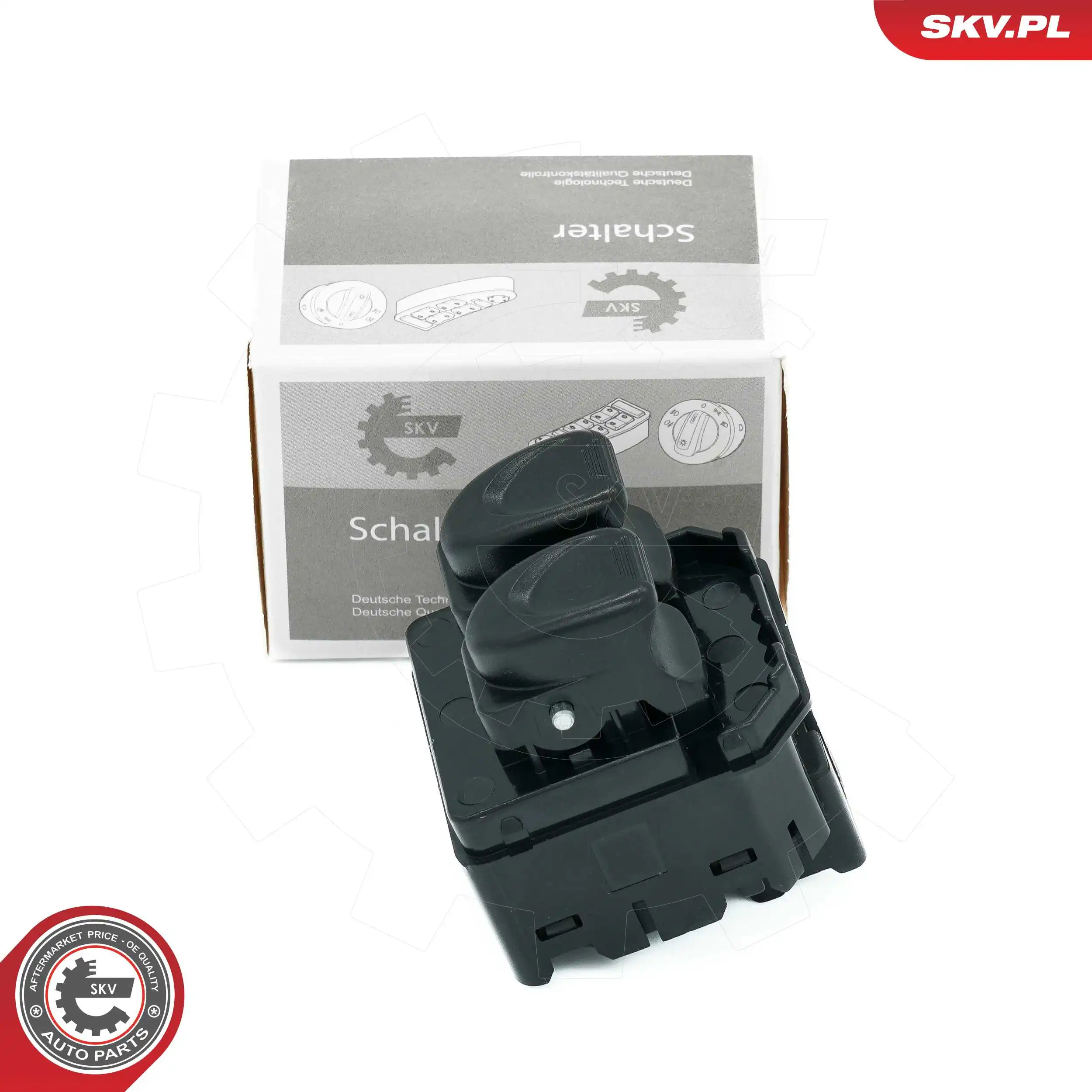 Switch, window regulator